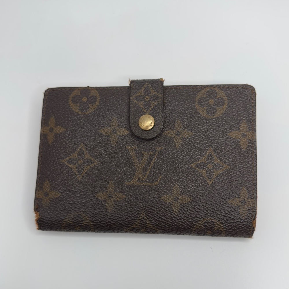 Louis Vuitton Brown Monogram French Purse Wallet Silver | Women’s | Used | - Picture 2 of 16